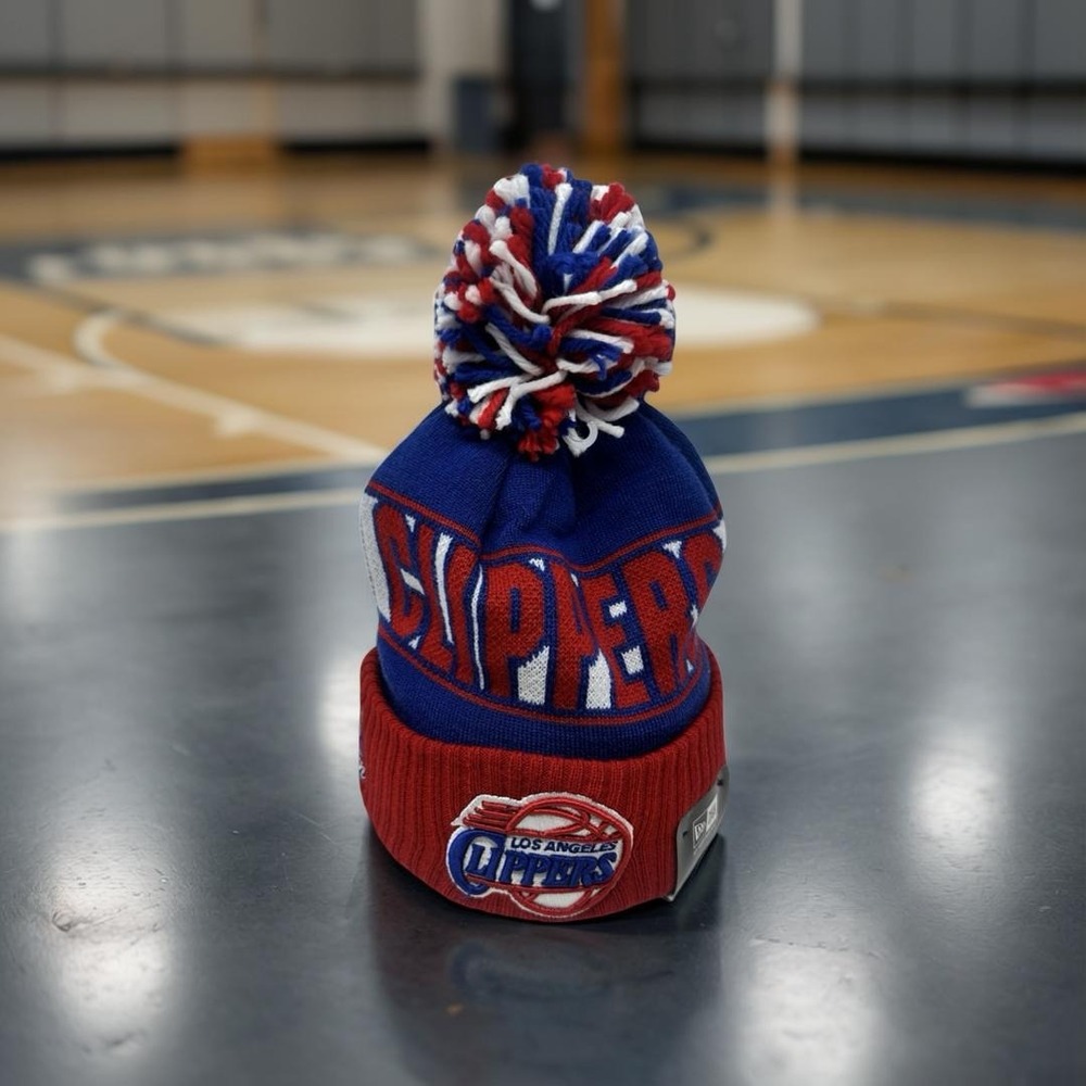 New Era Los Angeles Clippers Blake Griffin #32 Pom Beanie Knit Hat NBA NWT